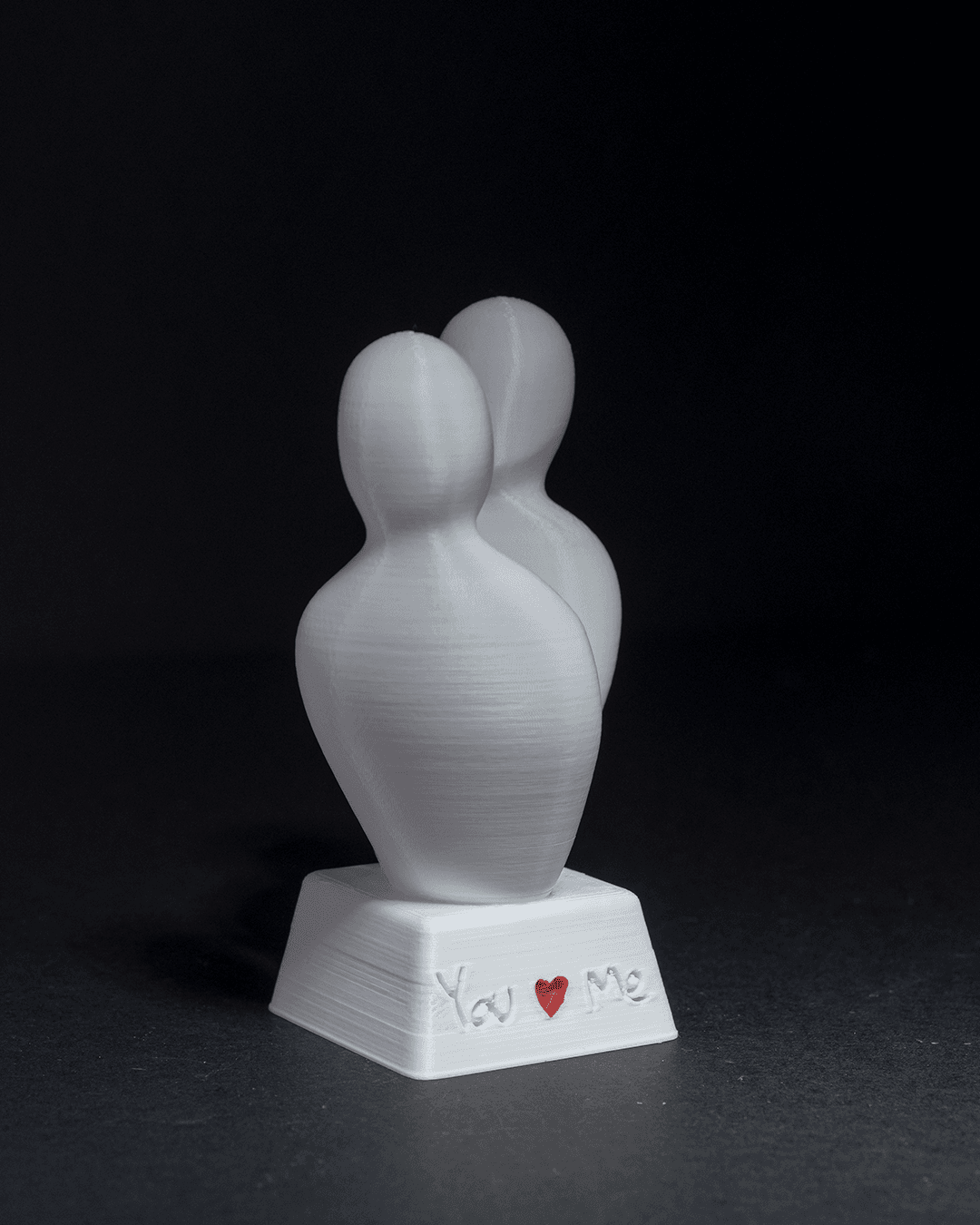 Personalisierte Romantische Valentinstagsgeschenk Paar-Skulptur Desktop Dekorationsobjekt