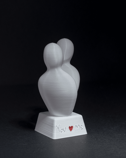 Personalisierte Romantische Valentinstagsgeschenk Paar-Skulptur Desktop Dekorationsobjekt