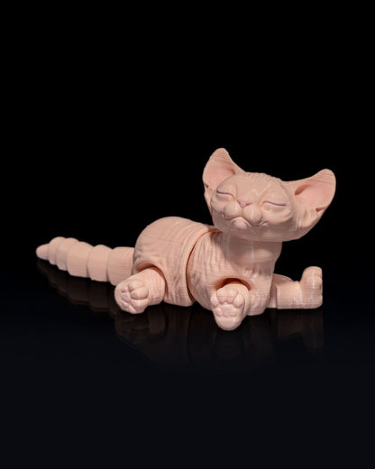 Sphynx Bewegliche Katzenfigur