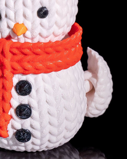Weihnachtsdekoration Schneemann Bewegliches Spielzeug 9CM