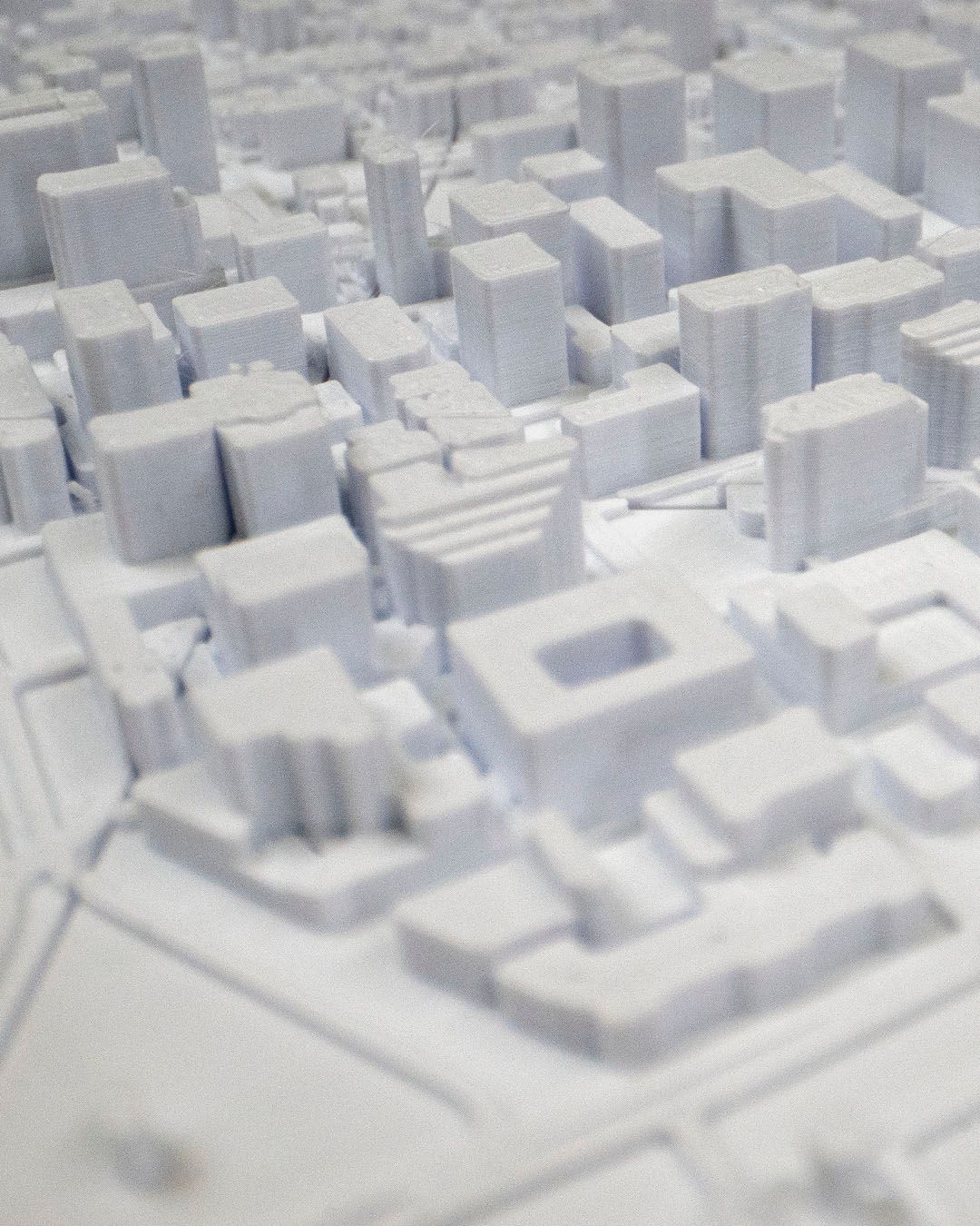 Ottowa 3D Skyline Dekorative minimalistische Wandkunst Ottawa Gemälde