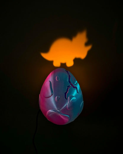 Dinosaurierlampe Dinosaurier-Ei Wandleuchte Groß 18CM