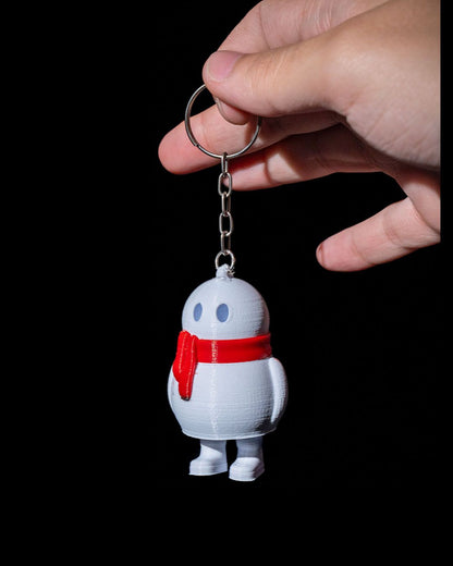 Schneemann Schlüsselanhänger Weihnachtsbaumschmuck Schneemann 5CM