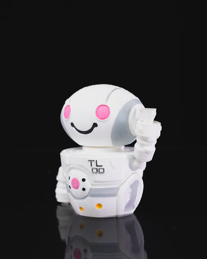 Roboterfigur mit beweglichem Gesichtsausdruck, 14 cm