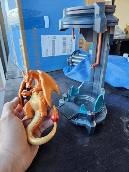 Pokémon Glurak Figur Pokémon Laboratorium Glurak Objekt Groß
