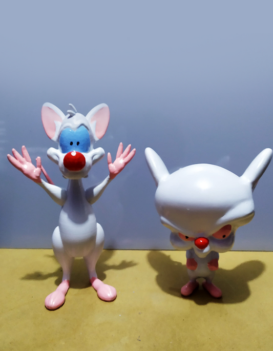 Pinky und der Brain Bemalte Figur 16CM