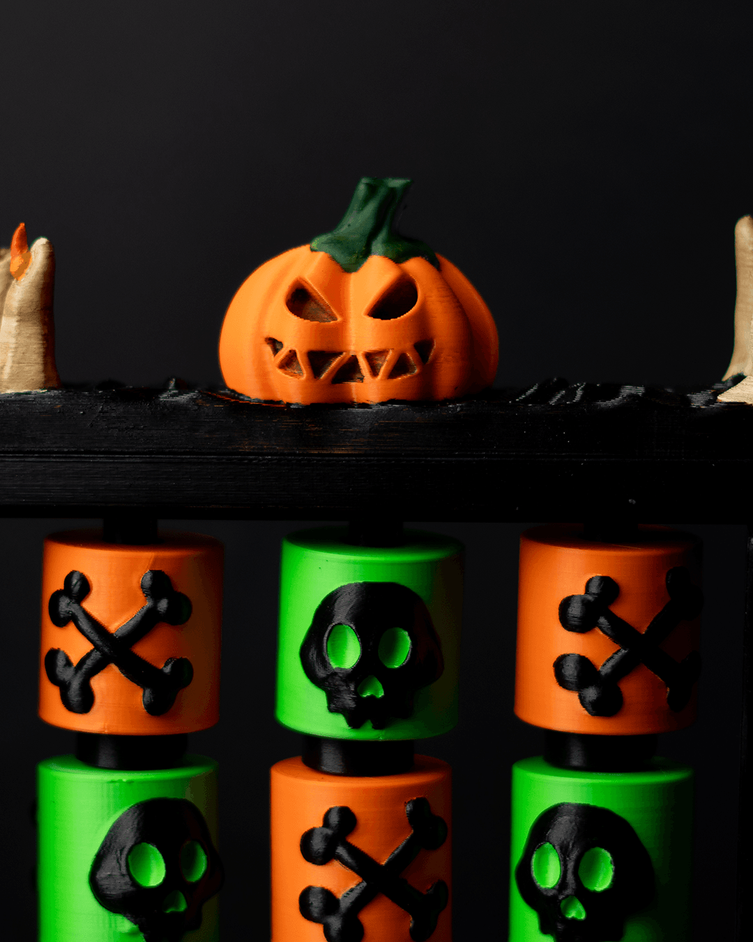 Halloween Spiel SOS Halloween Spiel XOX Tischdeko