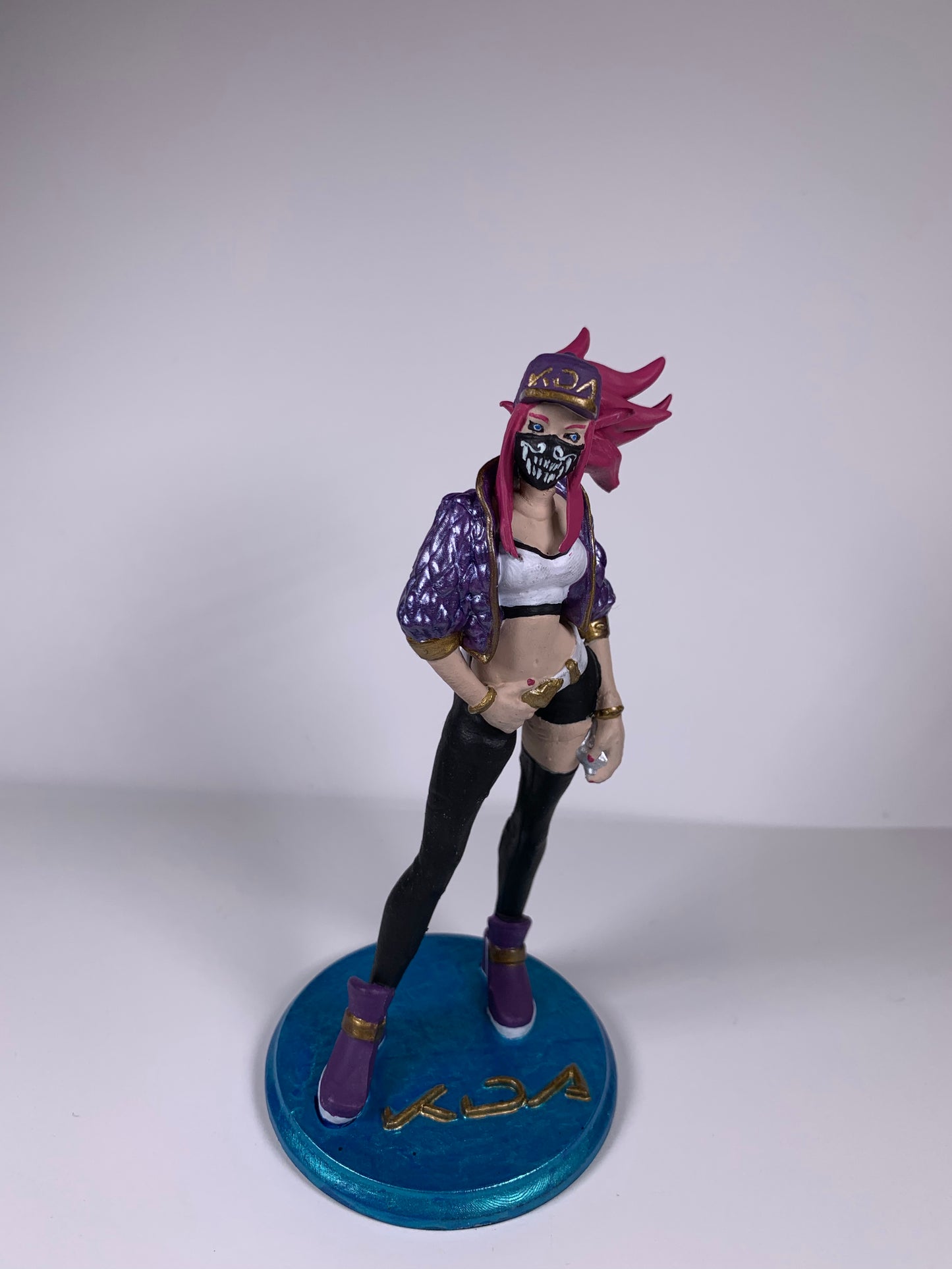LOL Akali Figur League of Legends Der herrenlose Assassine Akali Figur Groß 25CM