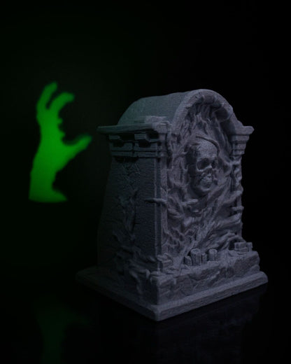 Halloween Grabstein LED-Licht 11 Schatten Halloween Grabstein LED-Lampe