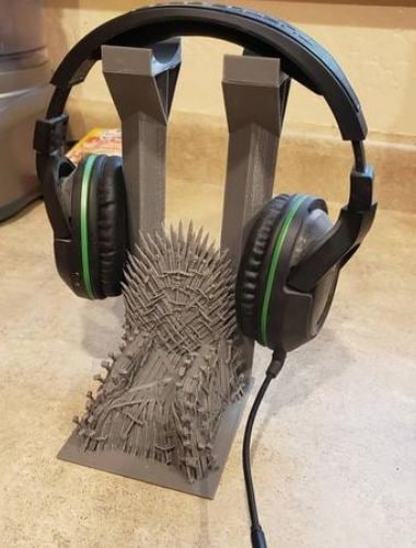Game Of Thrones Demir Taht  Kulaklık Standı Demir Taht Kulaklık Askısı 17CM