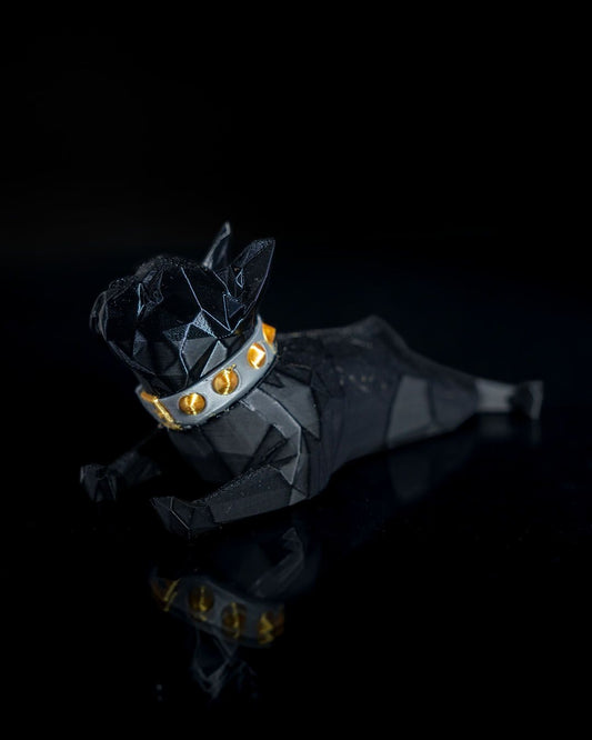 Dennis Tasmalı French Bulldog Dekoratif Obje 14CM
