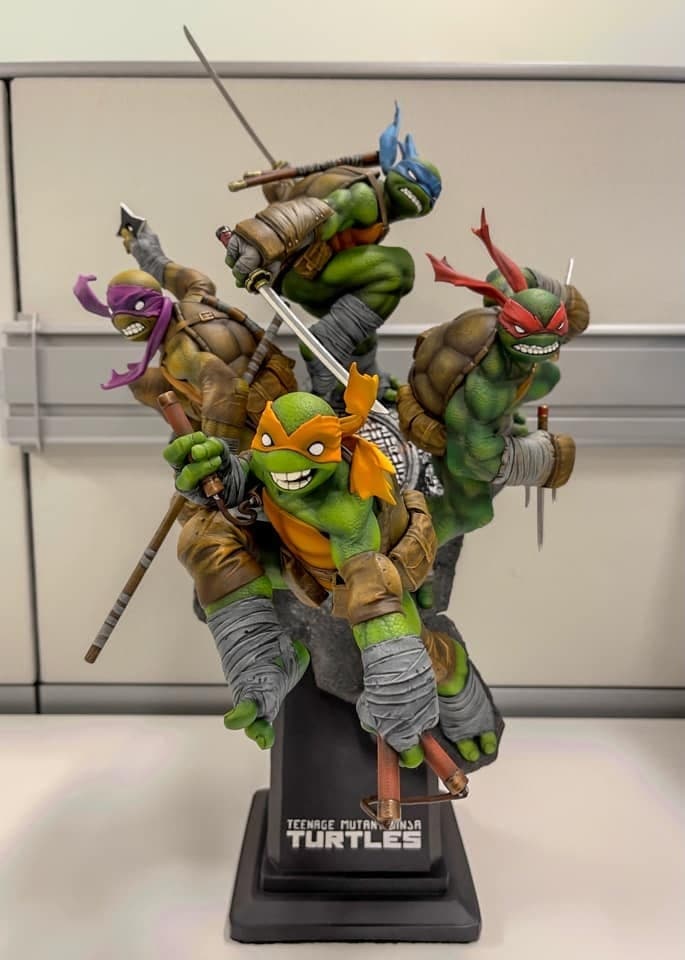 Ninja Turtles Figur TMNT Objekt 25CM Groß
