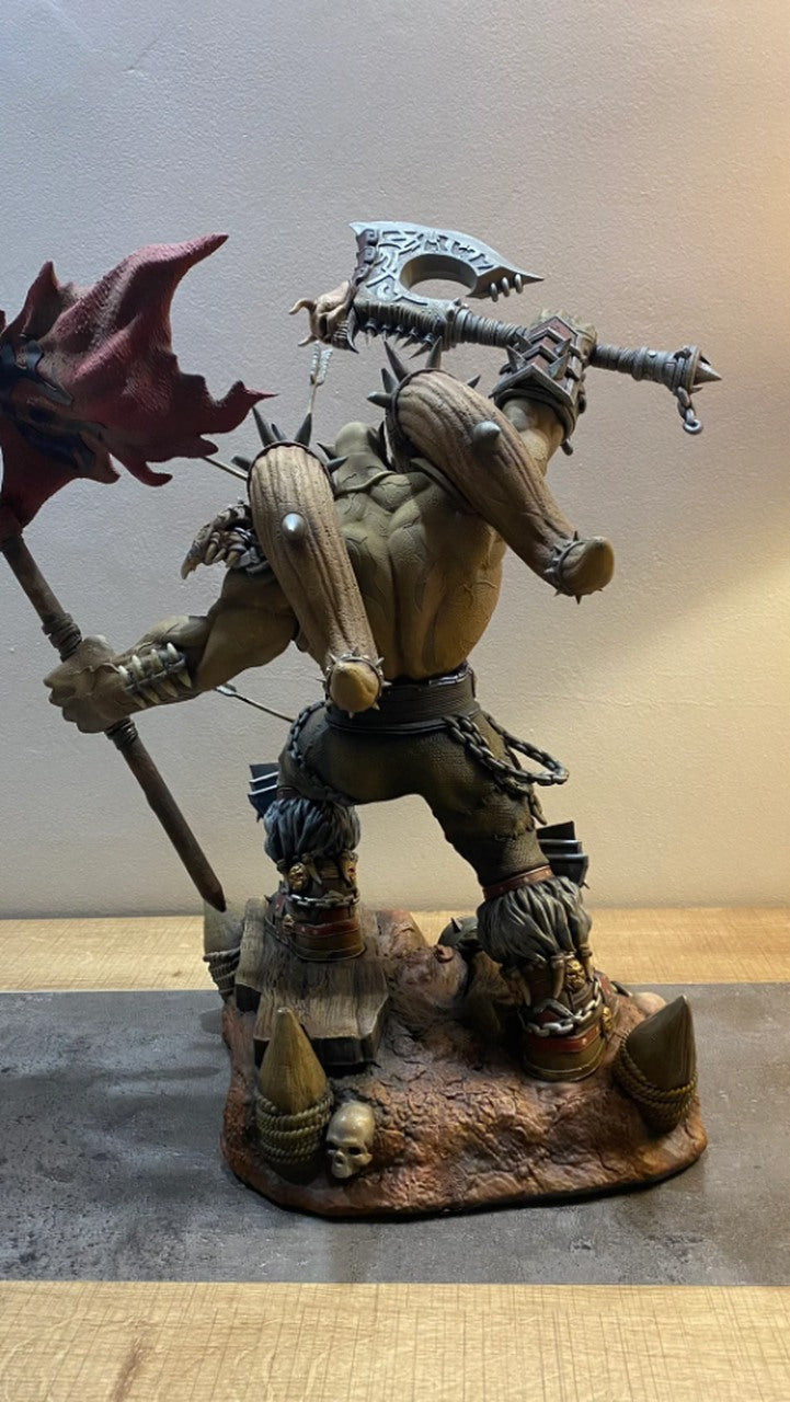World Of Warcraft Hellscream Figur WOW Garrosh Hellscream Objekt 25CM Groß