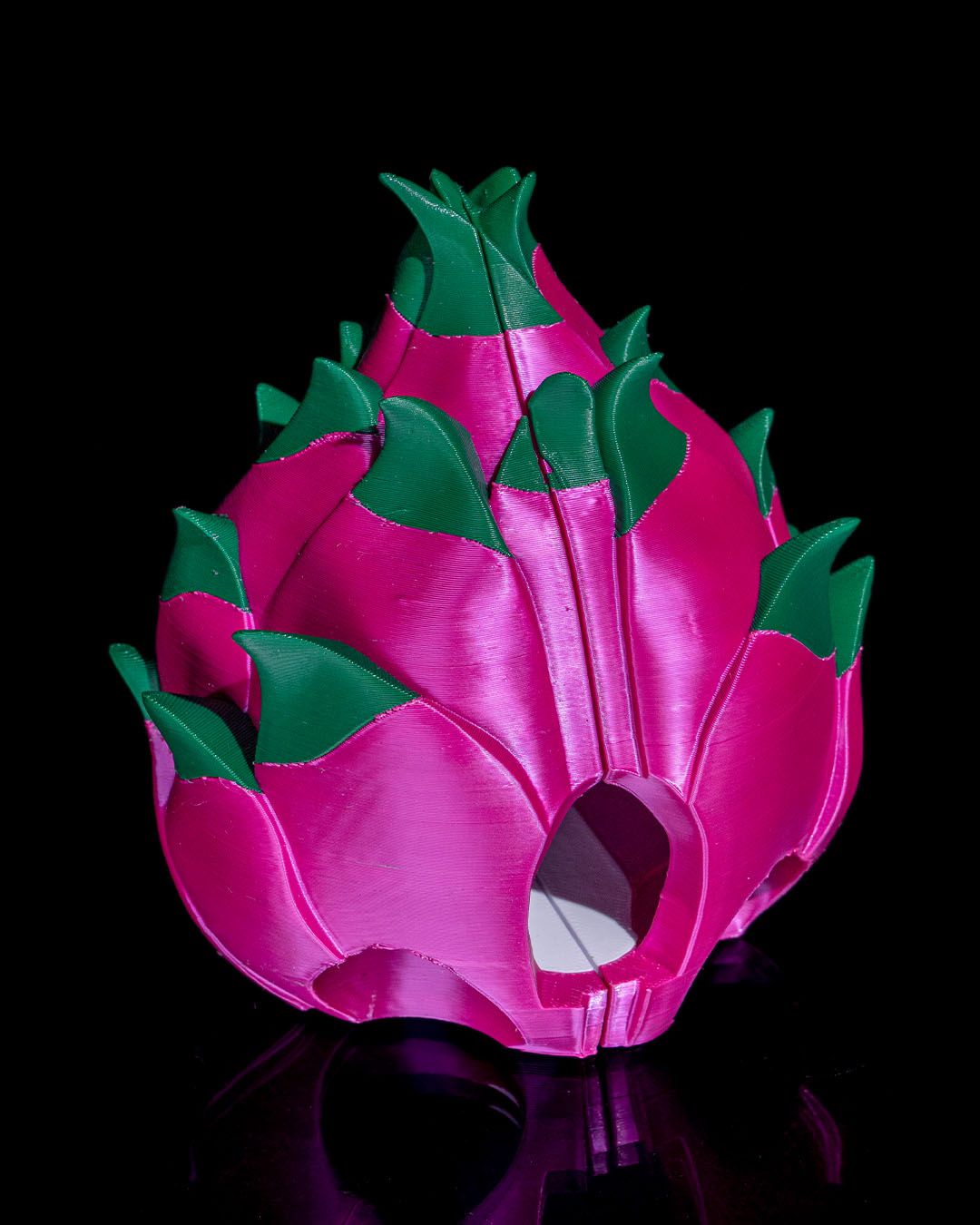 Drachenfrucht bemalte Figur Drachenfrucht Schildkröte Dekoobjekt 12CM