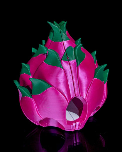 Drachenfrucht bemalte Figur Drachenfrucht Schildkröte Dekoobjekt 12CM