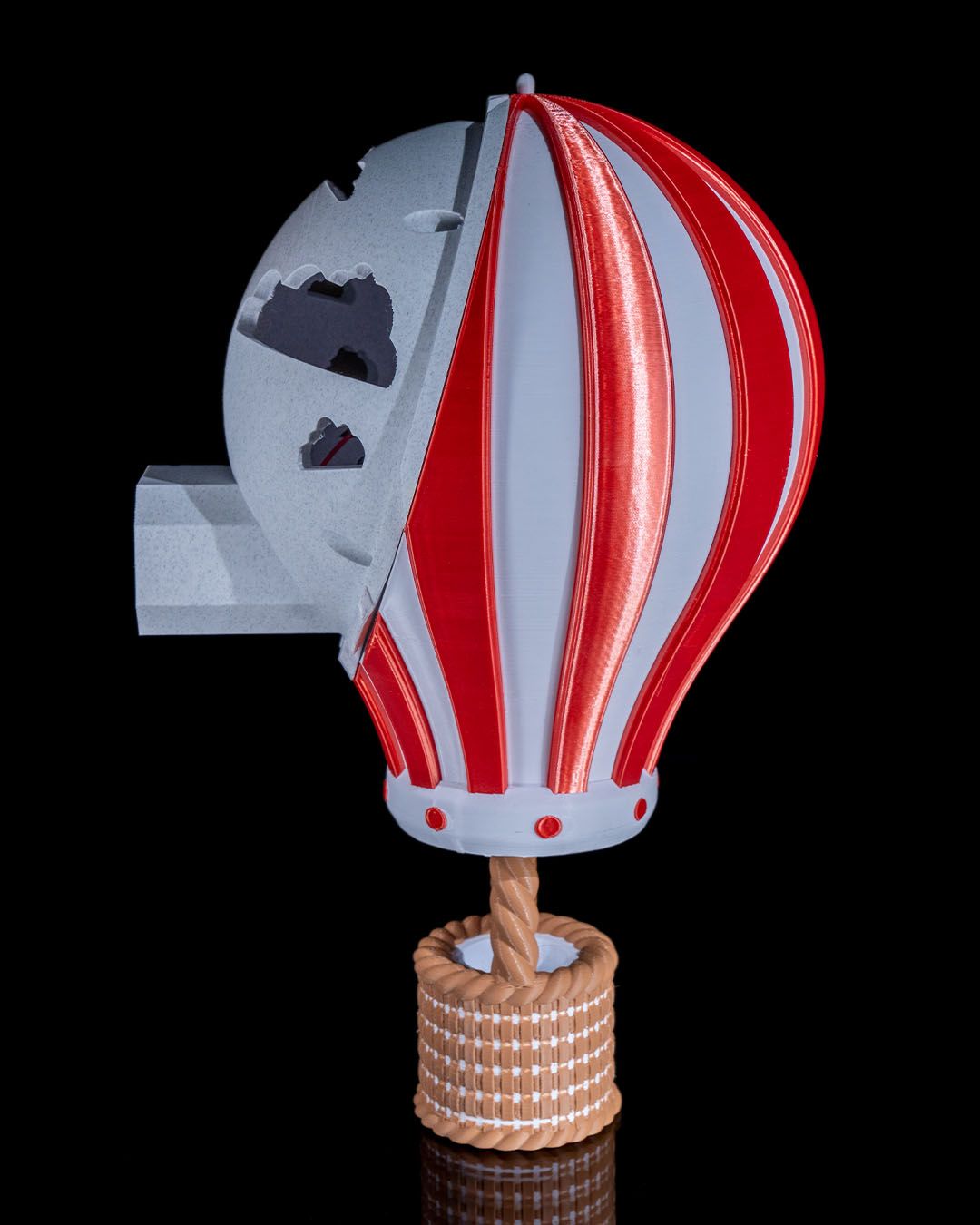 Heißluftballonlampe Street Fighter Heißluftballon Wolkenlampe Großformat