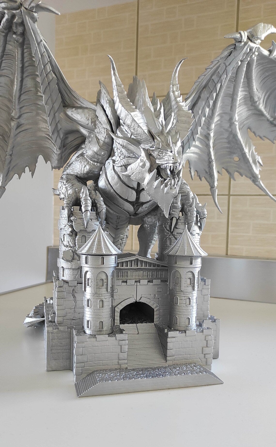 World Of Warcraft Deathwing Figur WOW Deathwing Objekt 25CM Groß