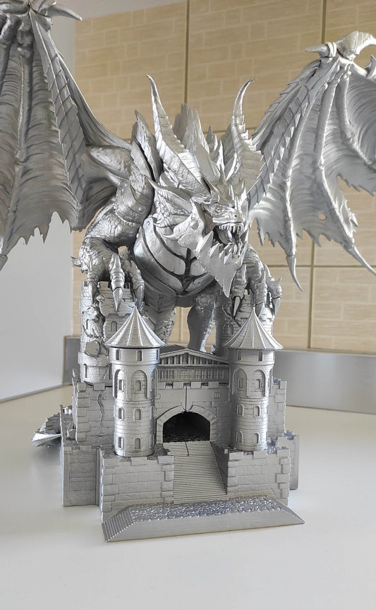 World Of Warcraft Deathwing Figure WOW Deathwing Object 25CM Large Size