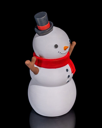 Weihnachtsgeschenk Schneemann Keksdose groß 26CM