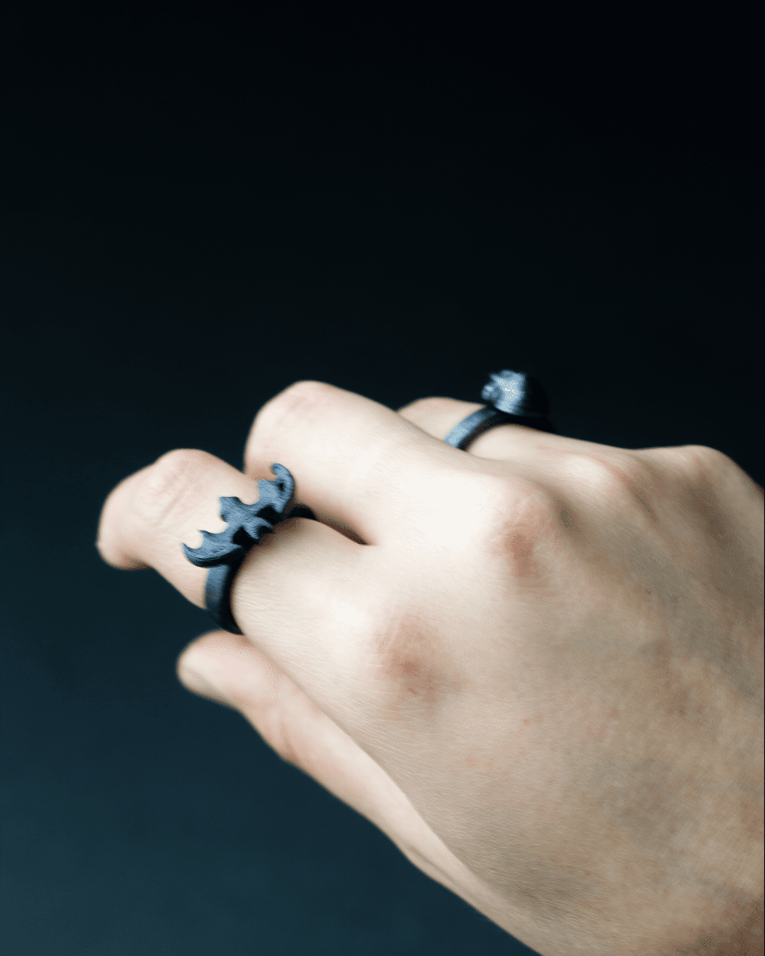 Halloween Ring 4er Set Halloween Ringe