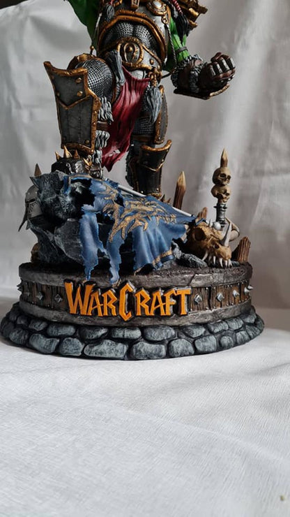 World Of Warcraft Thrall Figur WOW Thrall Kriegshäuptling Objekt 25CM Groß