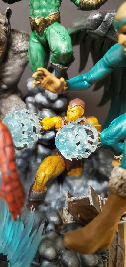 Marvel Sinister Six Figur Spiderman Figur Böse Sechs Figur Groß 30CM