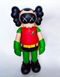Kaws Batman Robin Bemalte Figur Groß 20CM