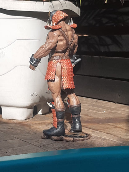 Mortal Kombat Shao Kahn Figur Mortal Kombat Shao Kahn Objekt Groß 25CM