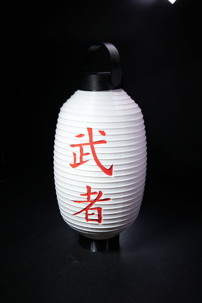 Japan Lampe Ellipse Japanische Laterne Akari Skulptur 10 verschiedene japanische Wortoptionen