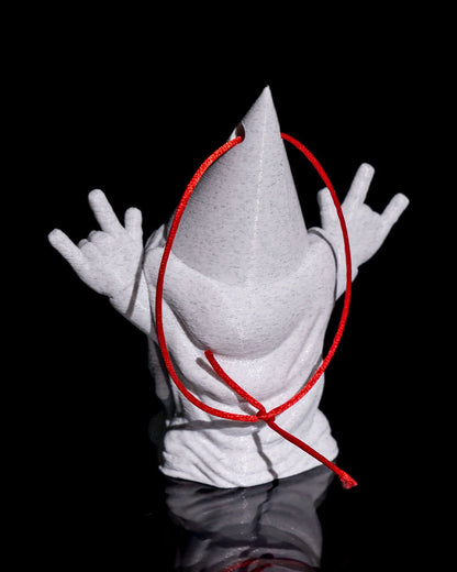 Rocker Zwerg Weihnachtsschmuck Verrückter Zwerg Weihnachtsbaumschmuck 10CM