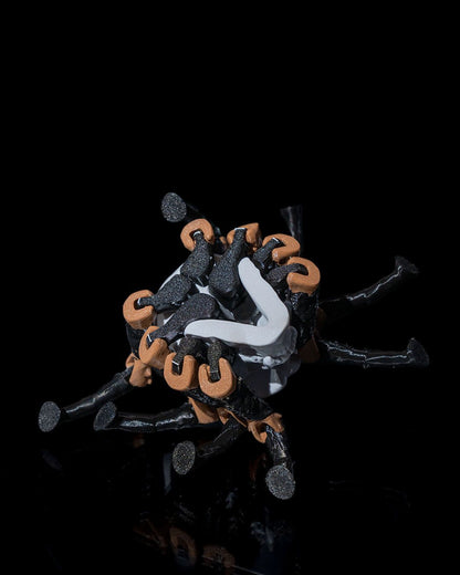 Halloween Totenkopf Spinne Bewegliches Spielzeug Tischdeko 7CM