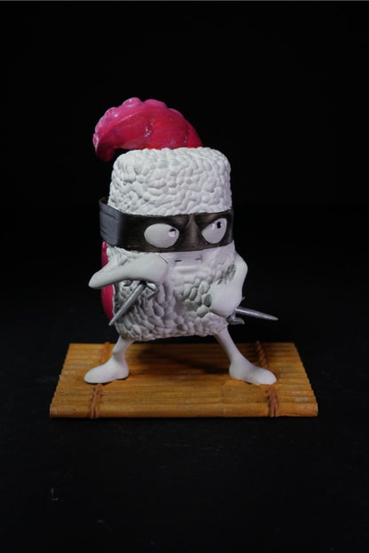 Japanische Ninja Sushi Figur Tunatello Tako Tischdeko Figur