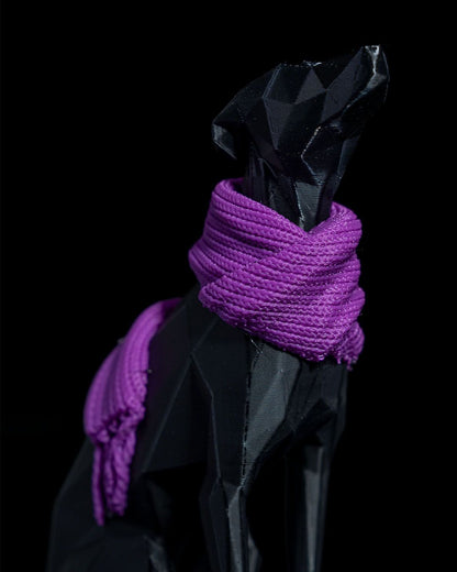 Whippet Edler Hund Bemalte Figur 12 CM