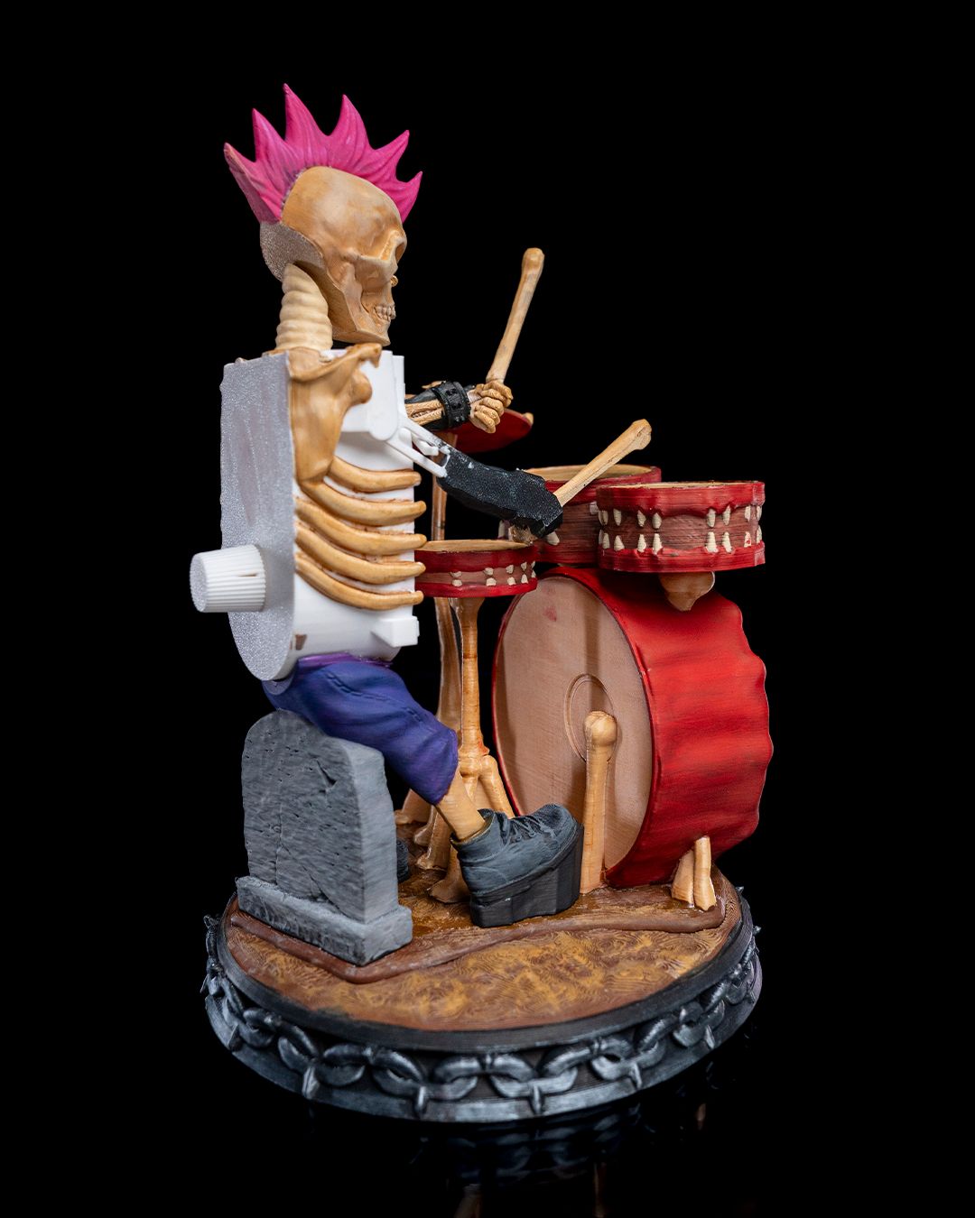 Mechaniker - Lars Ulribs Bemalte Figur 15 cm