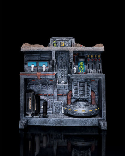 Area 51 Alien Base Diorama Area 51 27 CM BREITE