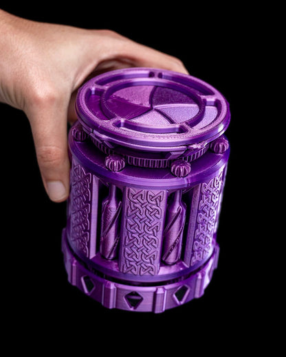 Weltraum-Drehaufbewahrungsbox 13CM