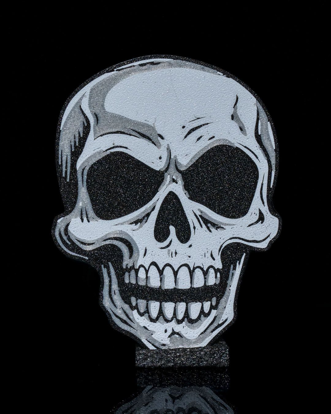 Halloween Totenkopf Totenköpfe Untersetzer 6er Set