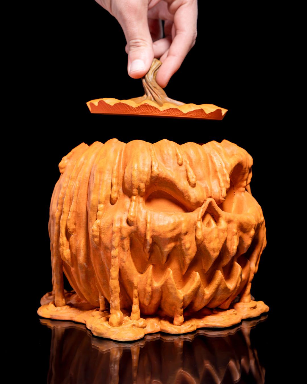 Halloween Gruseliger Kürbis Süßigkeitenschale