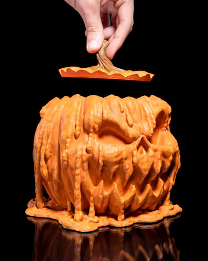 Halloween Gruseliger Kürbis Süßigkeitenschale