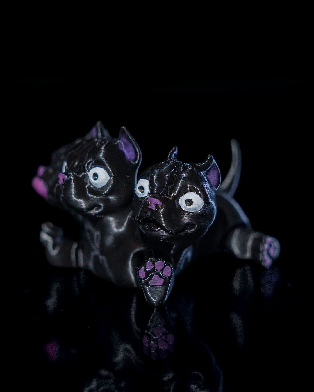 Harry Potter Der Stein der Weisen Cerberus Zweiköpfiger Hund Fluffy Bewegliches Spielzeug 13