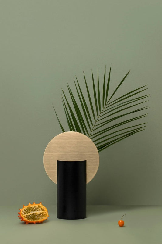 Soja Abstrakte Vase, Groß, 25 CM, Hartplastik, Dekorative Abstrakte Vase