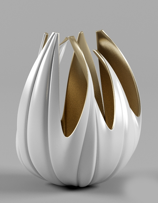 Monna Modern Decorative Object Large 25CM Hard Plastic Luxury Decorative Object