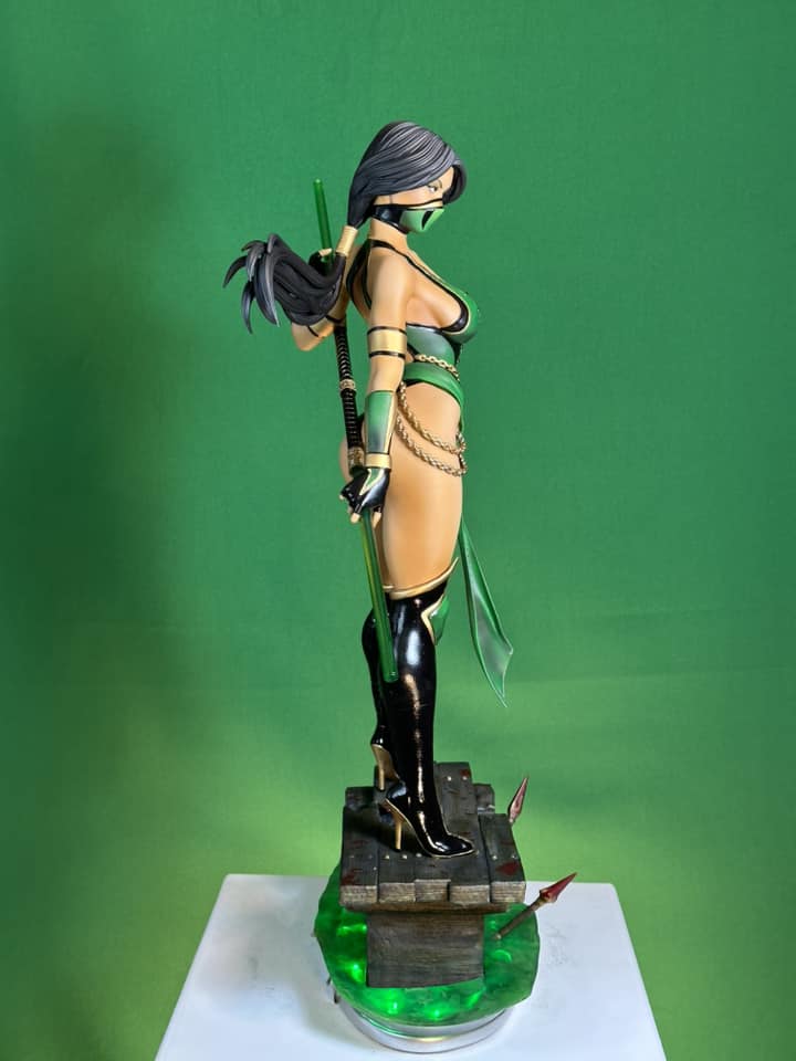 Mortal Kombat Jade Figur Mortal Kombat Jade Objekt Groß 25CM