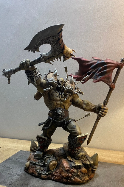 World Of Warcraft Hellscream Figur WOW Garrosh Hellscream Objekt 25CM Groß