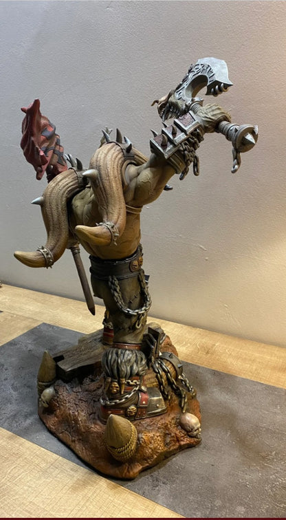 World Of Warcraft Hellscream Figur WOW Garrosh Hellscream Objekt 25CM Groß