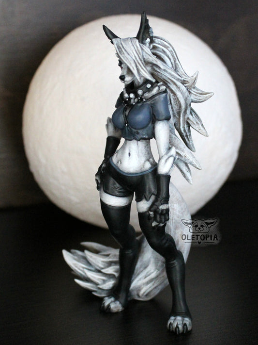 Helluva Boss Loona Figur Hazbin Hotel Loona Figur 25CM Groß