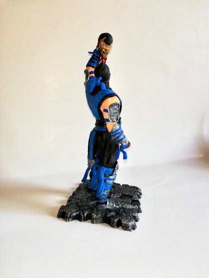 Mortal Kombat Subzero Fatalaty Figur Mortal Kombat Sub Zero Objekt Groß 25CM