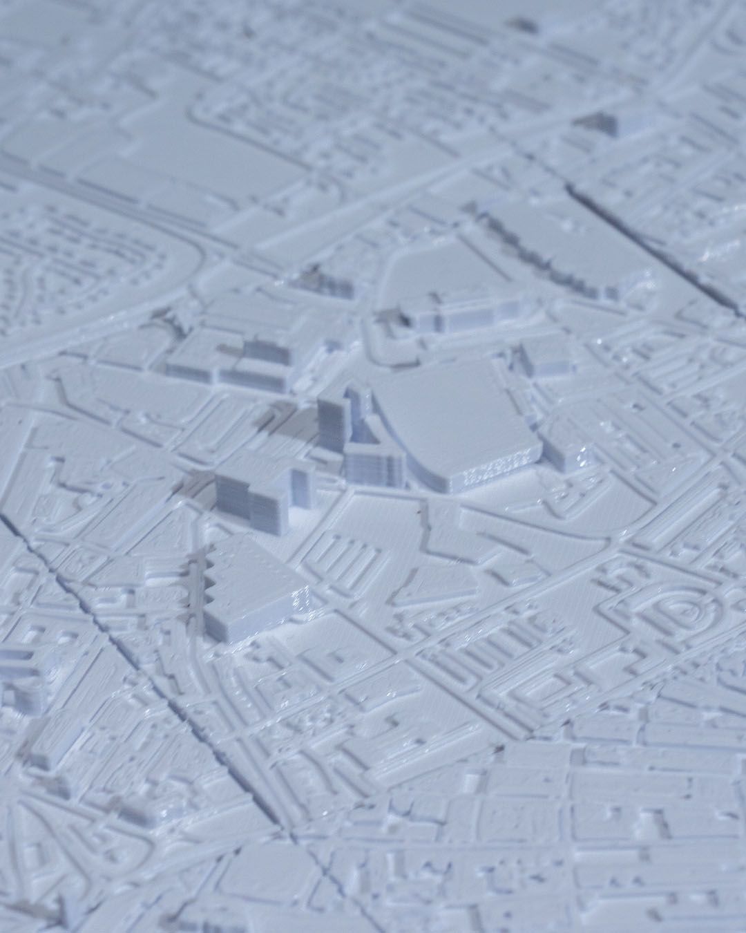 Liverpool 3D Stadt-Skyline Dekorative Minimalistische Wandkunst England