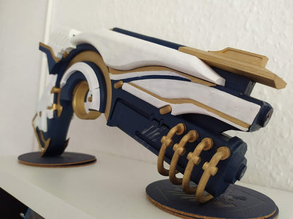 Warframe Lex Prime Spielzeugwaffe in Originalgröße