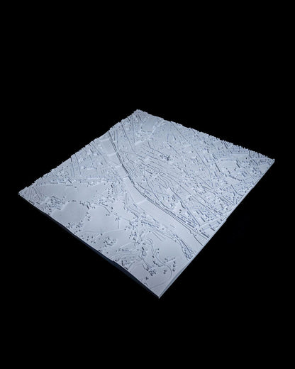 Florence 3D Stadt-Skyline Dekorative Minimalistische Wandkunst